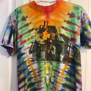Vintage Tye Dye Northbound Train Shirt size M